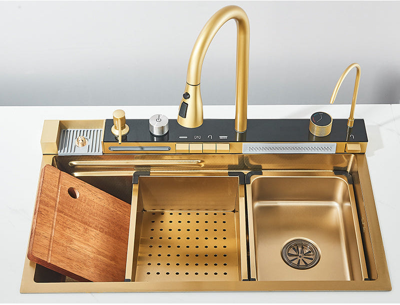 NeoSink Smart Multifunctional Kitchen Sink with LED Digital Display ...