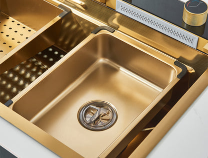 NeoSink Smart Multifunctional Kitchen Sink with LED Digital Display