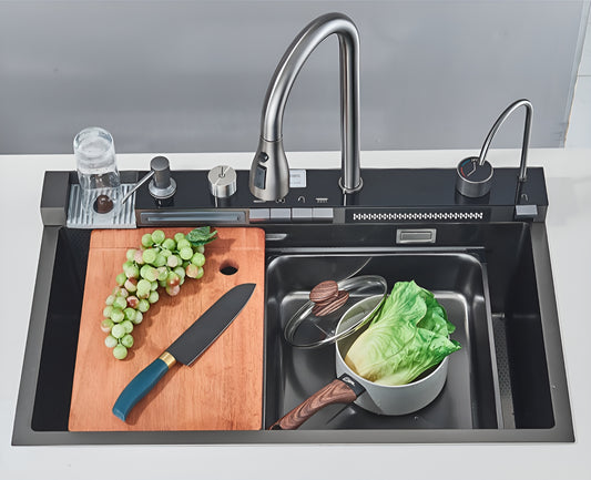 NeoSink Smart Multifunctional Kitchen Sink with LED Digital Display