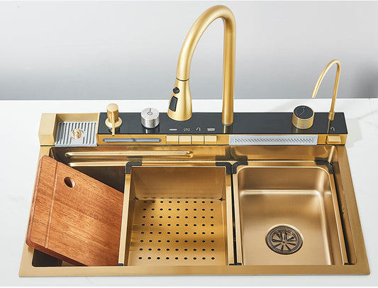 NeoSink Smart Multifunctional Kitchen Sink with LED Digital Display