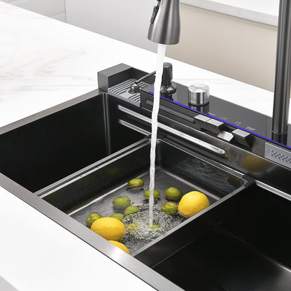 NeoSink Smart Multifunctional Kitchen Sink with LED Digital Display